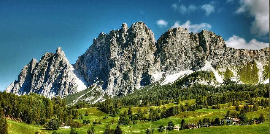 Cortina d'Ampezzo in the Summertime