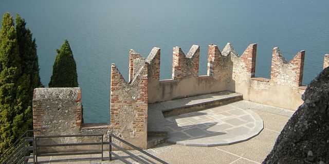 Scaliger Castle Balcony