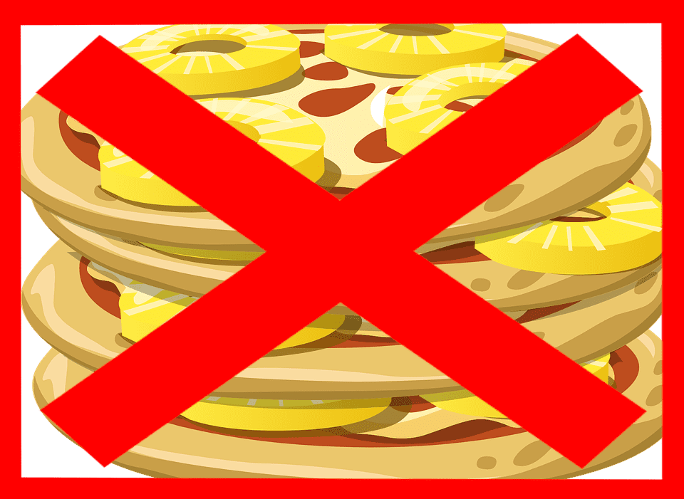 Pineapple Pizza Banned